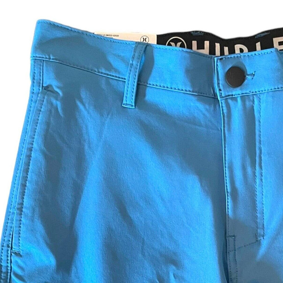 Hurley NEW Mens Shorts All Day Hybrid Quick Dry 4-Way Stretch Blue Size 30 Swim - Picture 3 of 8